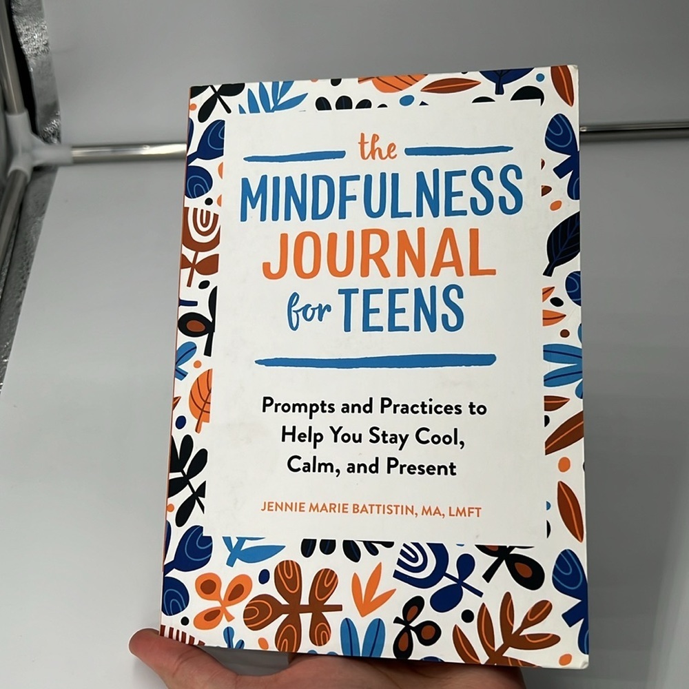 The mindfulness journal  lteens new book activity book calm happy thoughts book